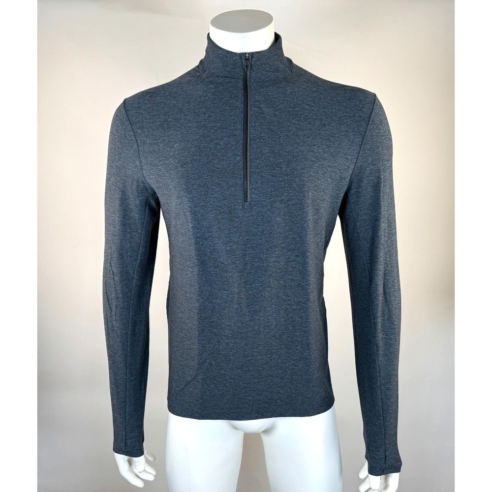 Lululemon Surge Warm 1/2 Zip Run Pullover Mens M EUC Long‎ Sleeve Stretch Rulu